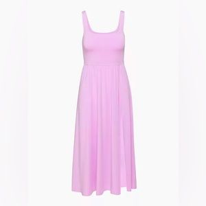 🆕 • NWT • Wilfred Market Slit Dress, 2XL, Colour: Orchid Petal (Aritzia) 🩷